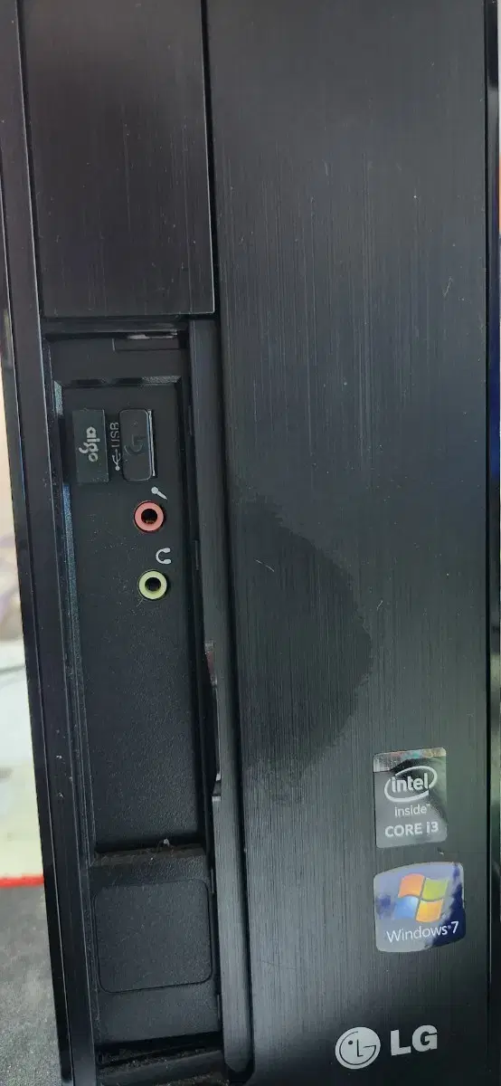 lg사무용 본체 팝니다. i3 4160 램12 ssd128 hdd500