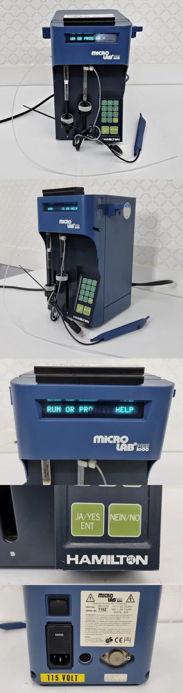 해밀턴 마이크로랩 HAMILTON MICROLAB PLUS 1000