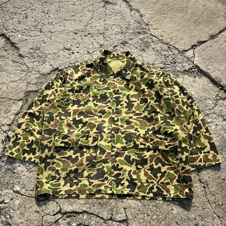 OLD VINTAGE DUCK CAMO 빈티지 덕카모 워크자켓