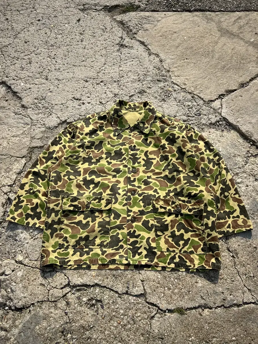 OLD VINTAGE DUCK CAMO 빈티지 덕카모 워크자켓