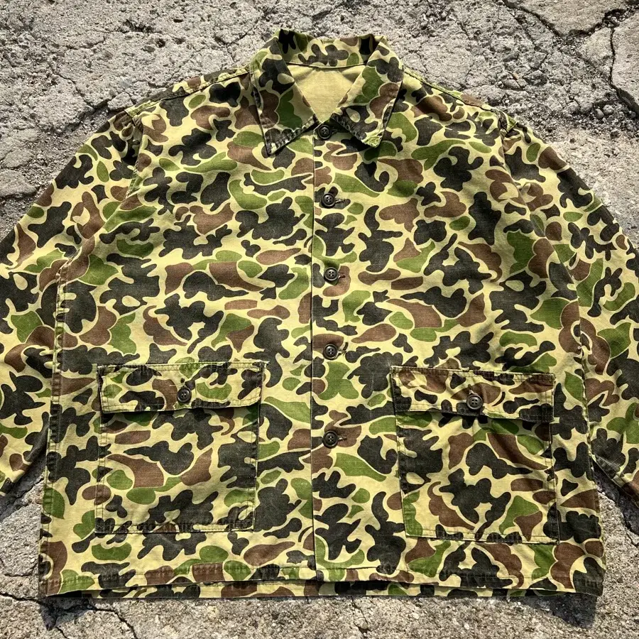 OLD VINTAGE DUCK CAMO 빈티지 덕카모 워크자켓