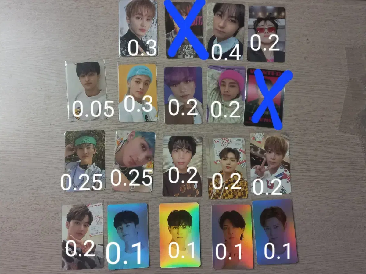 NCT127 & Dream Photocard