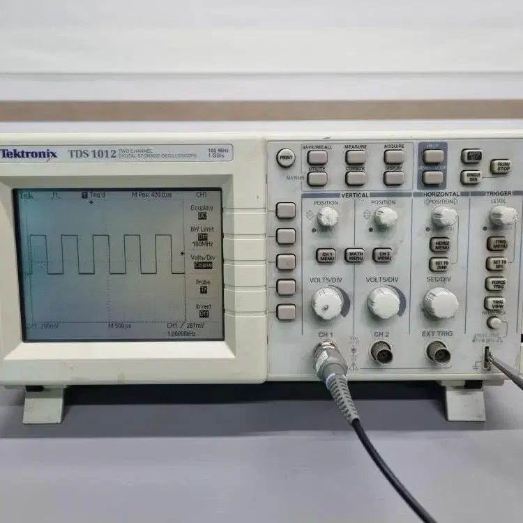 Tektronix TDS1012 오실로스코프 100MHz 1GS/s