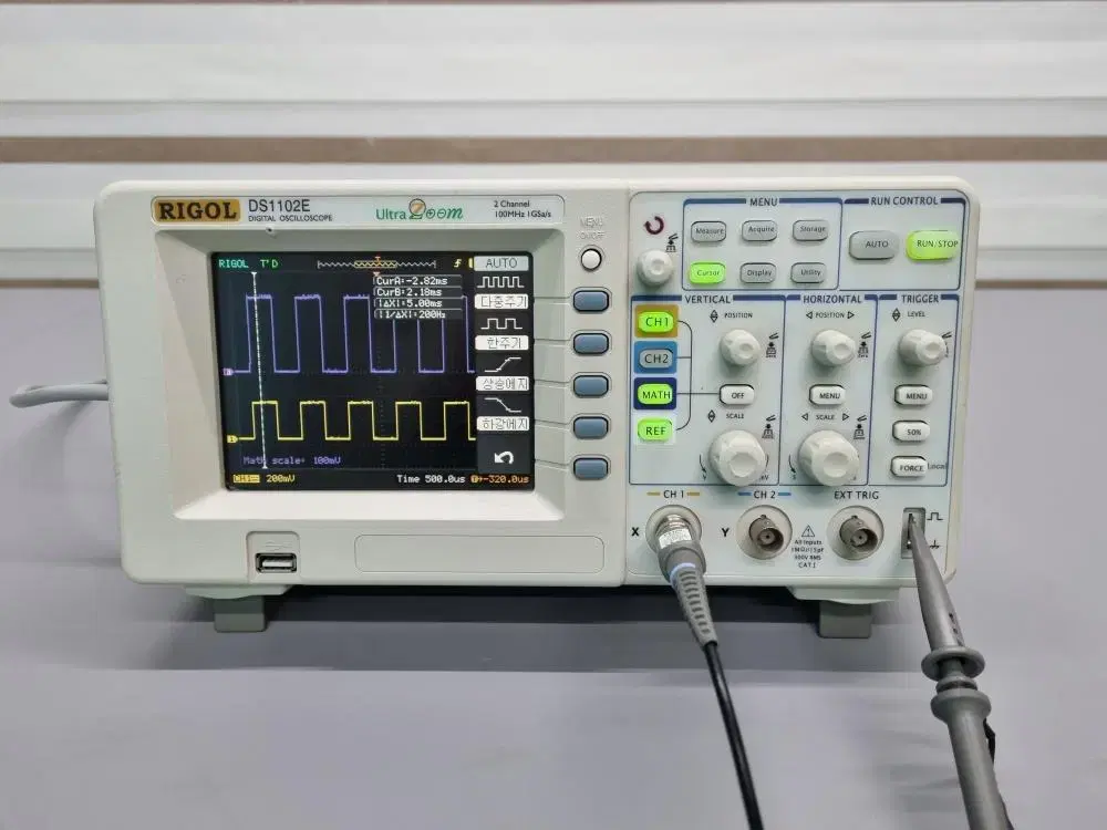 RIGOL DS1102E 2CH 100MHz 오실로스코프