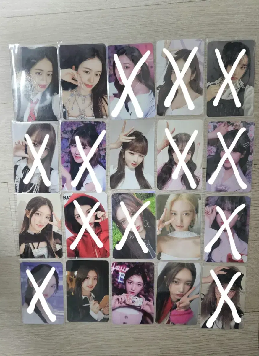 ive photocard lovedive alpo fan con md yujin gaeul ray wonyoung liz leeseo