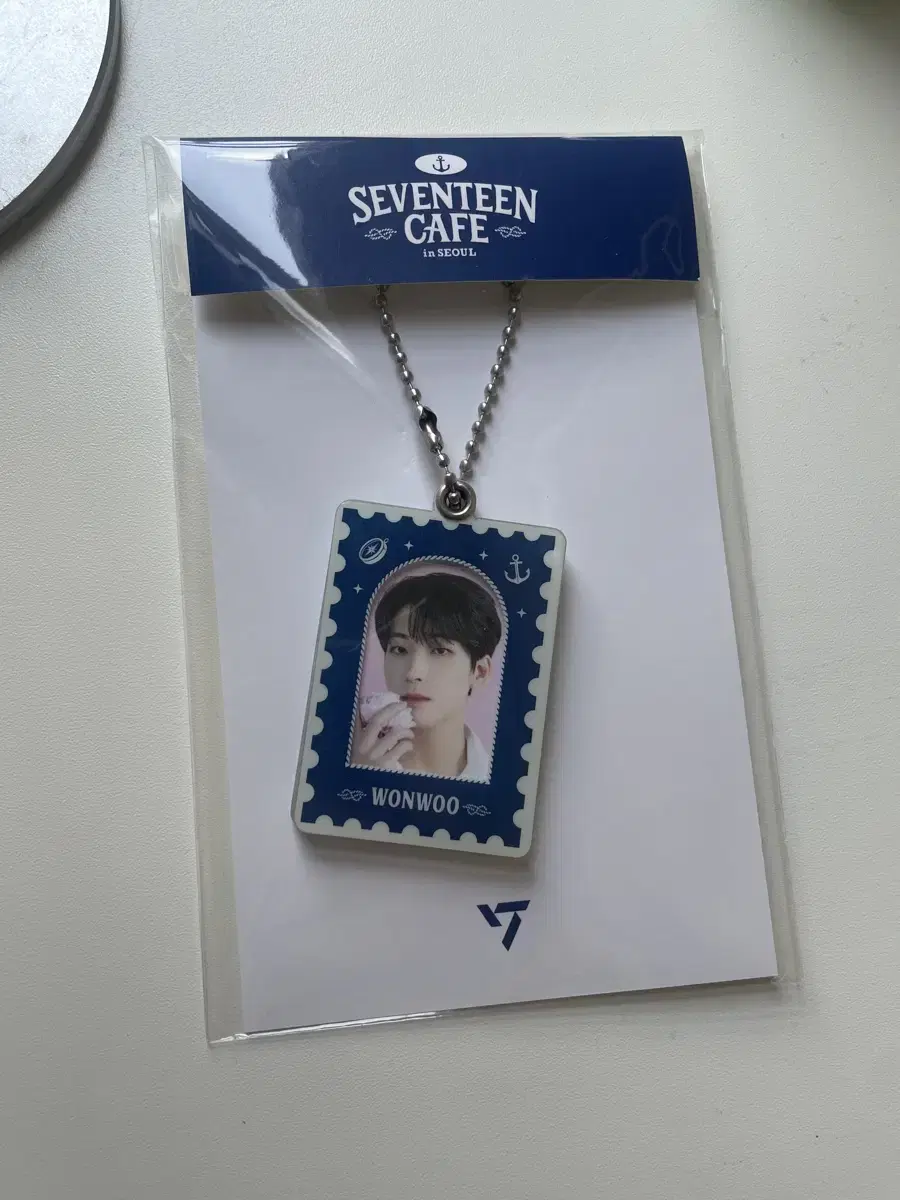 Seventeen Café wonwoo Depository keyring Photocard holder