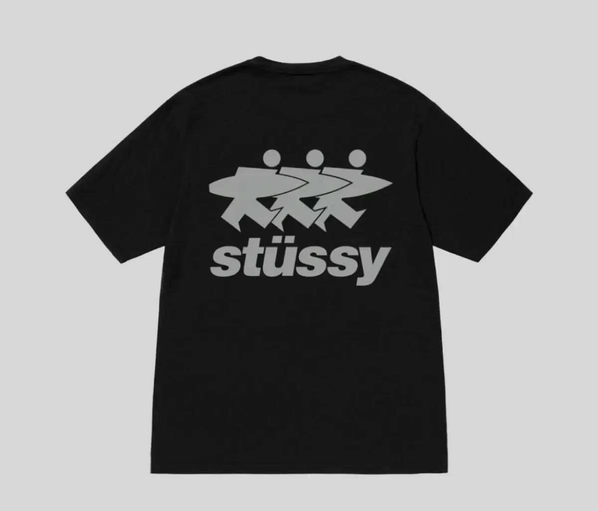 [M] Stussy Surfwalk Pigment Dyed Black