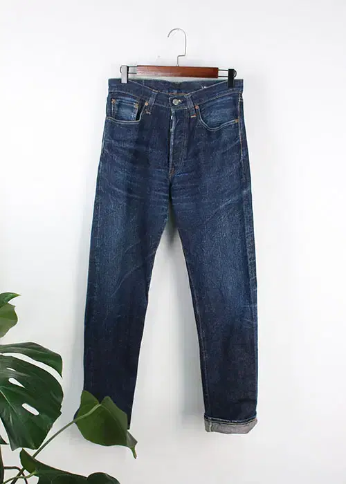 SUGAR CANE okinawa jeans 셀비지