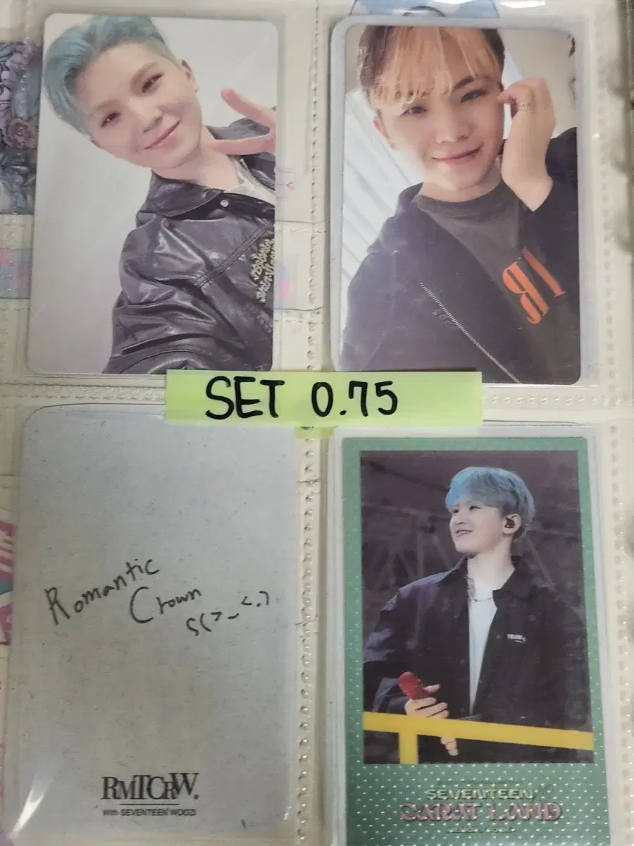 Seventeen woozi photocard wts l Cost-effective source