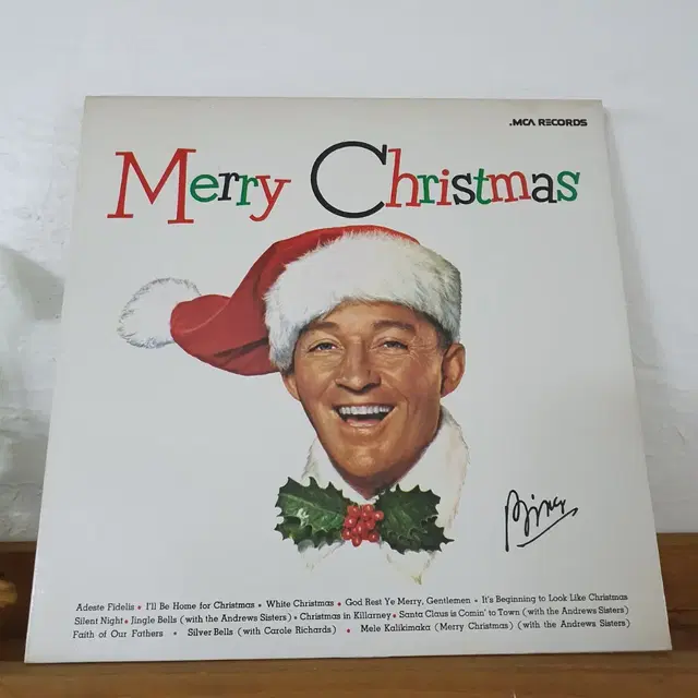 빙크로스비 캐롤  Bing Crosby  LP