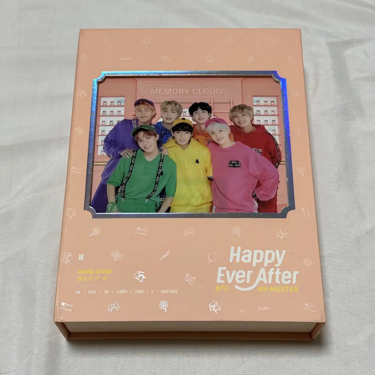 방탄 4기 머스터 팬미팅 머사터 디비디 bts dvd