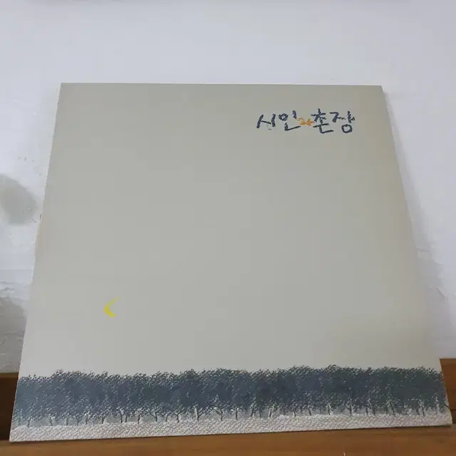 시인과촌장 3집 LP  1988   가시나무  푸른애벌레의꿈