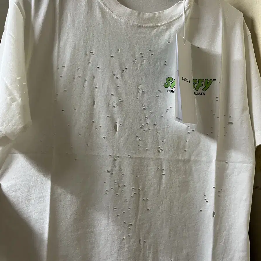 Satisfy Mothtech tshirts 새티스파이 모스테크 티셔츠