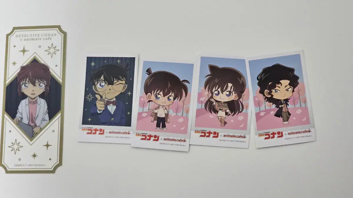 Detective Conan Anime Collaboration Cafe Photocard