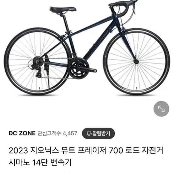 지오닉스 프레이저 700 로드자전거