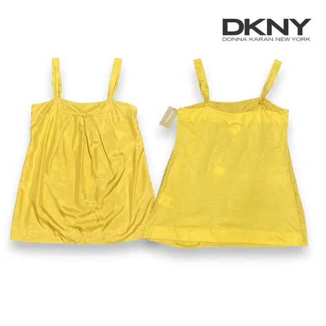 새상품 dkny 실크 슬리브리스