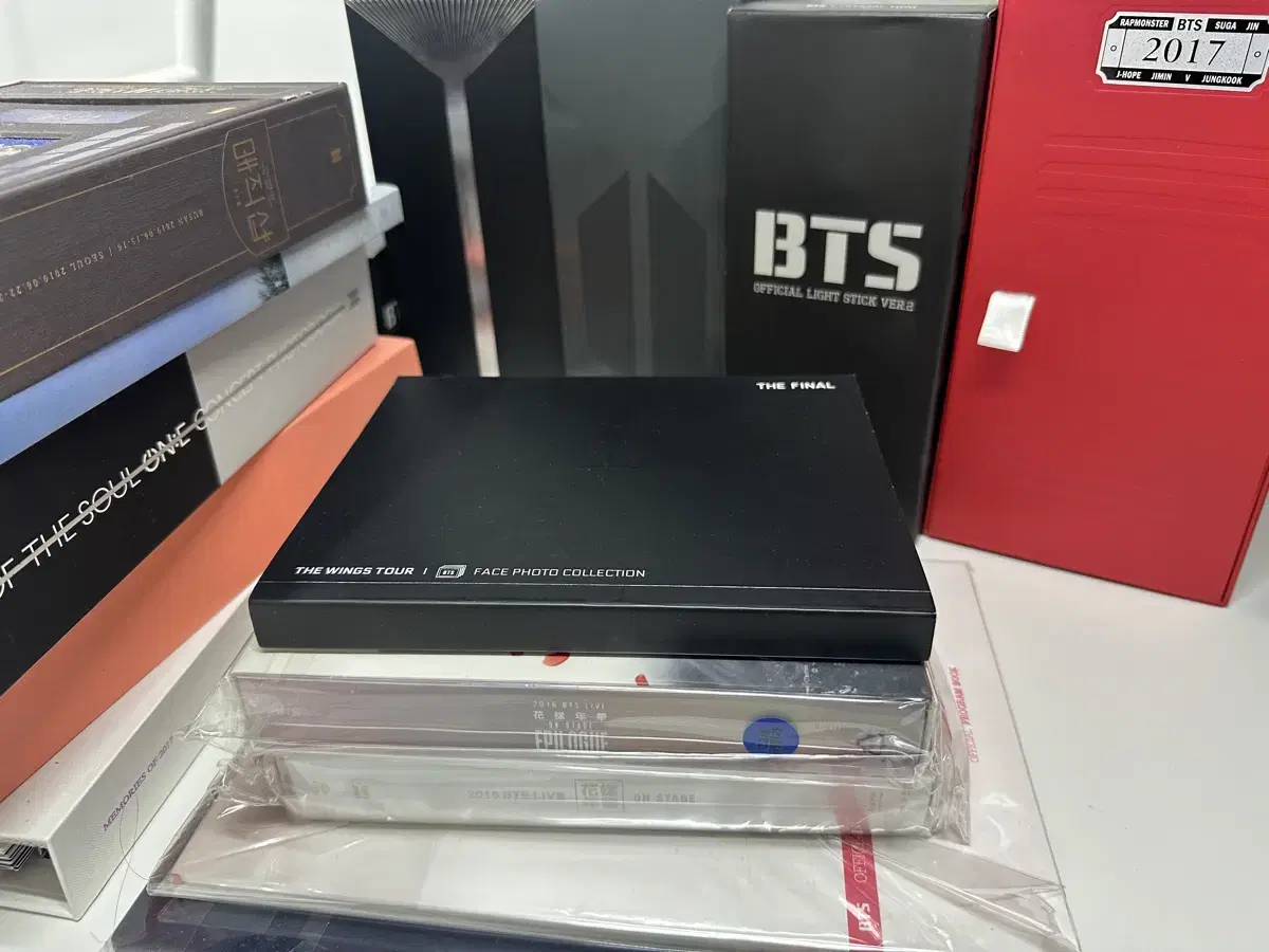 BTS official goods sell (Hwayang Yeonhwa, DVD, Memories, Amibam, Seasons Greetings)