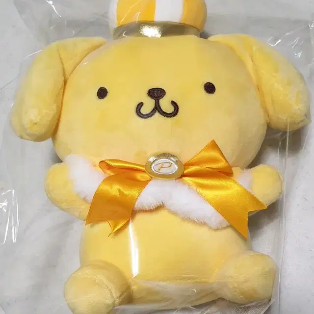 산리오 왕관 폼폼푸린 인형 25cm