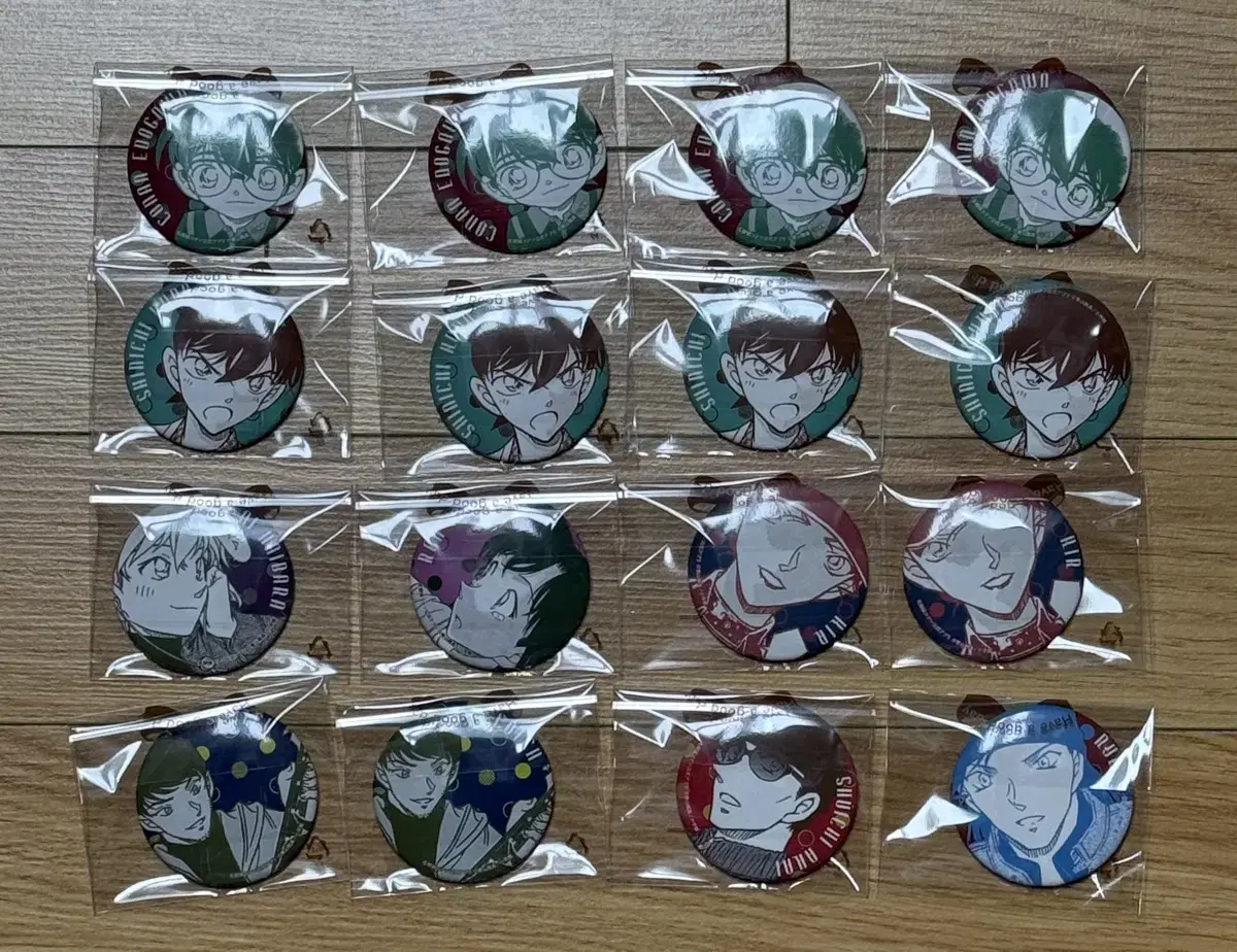 Detective Conan Canvas Badge Sold Individually