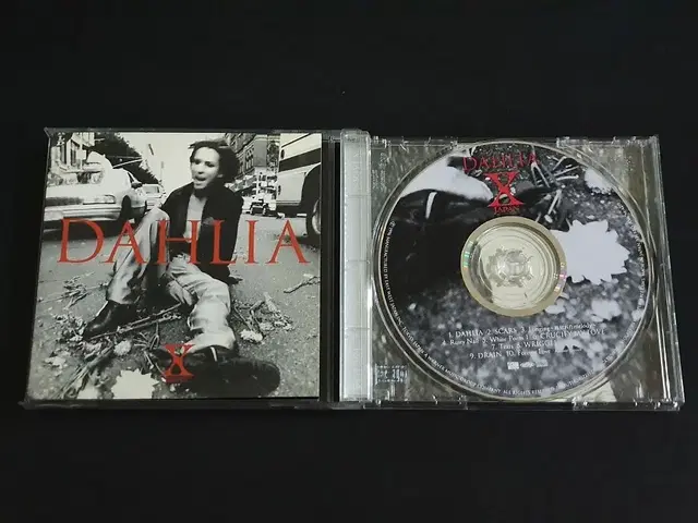 X JAPAN 엑스재팬 4집 앨범 DAHLIA 달리아 음반