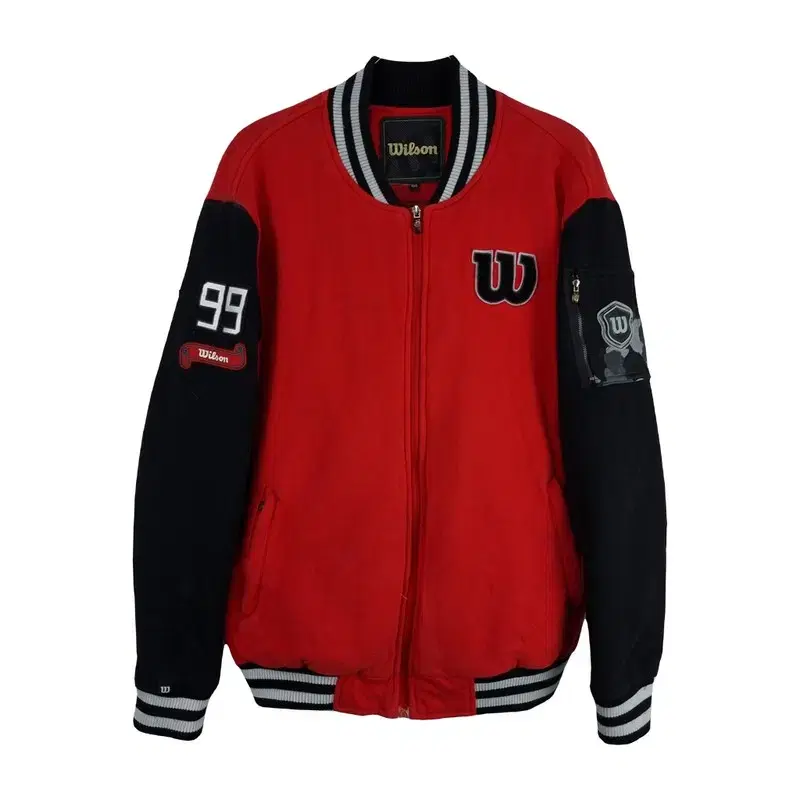 WANWON SHOP Wilson Cotton Varsity Jacket M01957