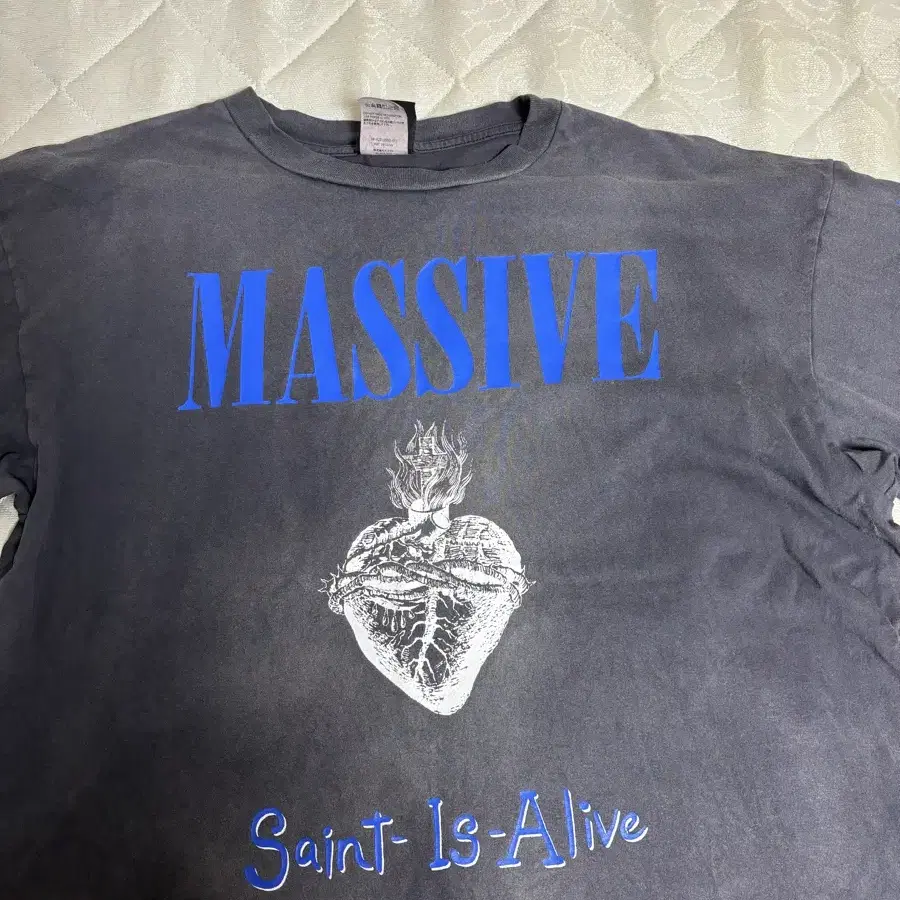 2xl)세인트 미카엘 massive 롱슬리브 티셔츠