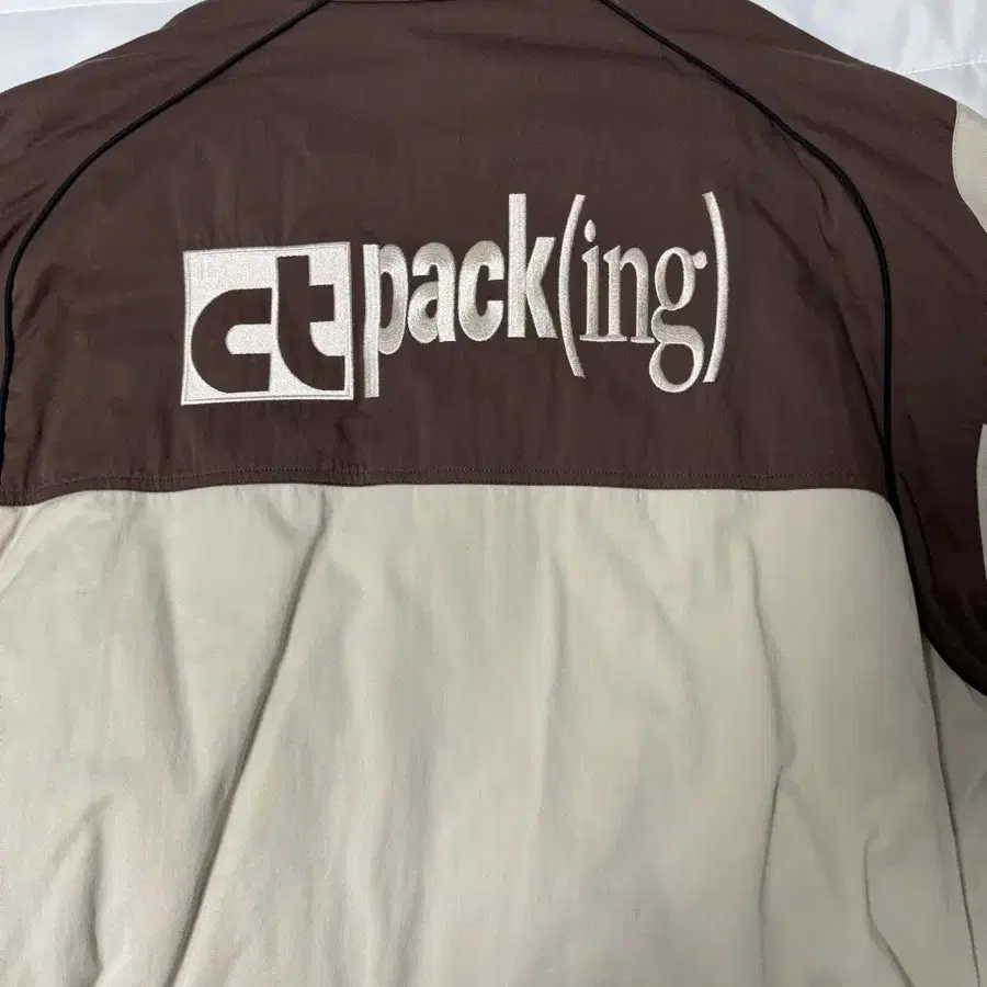 Teket Punching Racing Jacket Brown