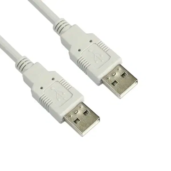 USB-A 2.0 to USB-A 2.0 케이블 화이트 0.5M