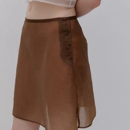 파르벵 campana back dart skirt