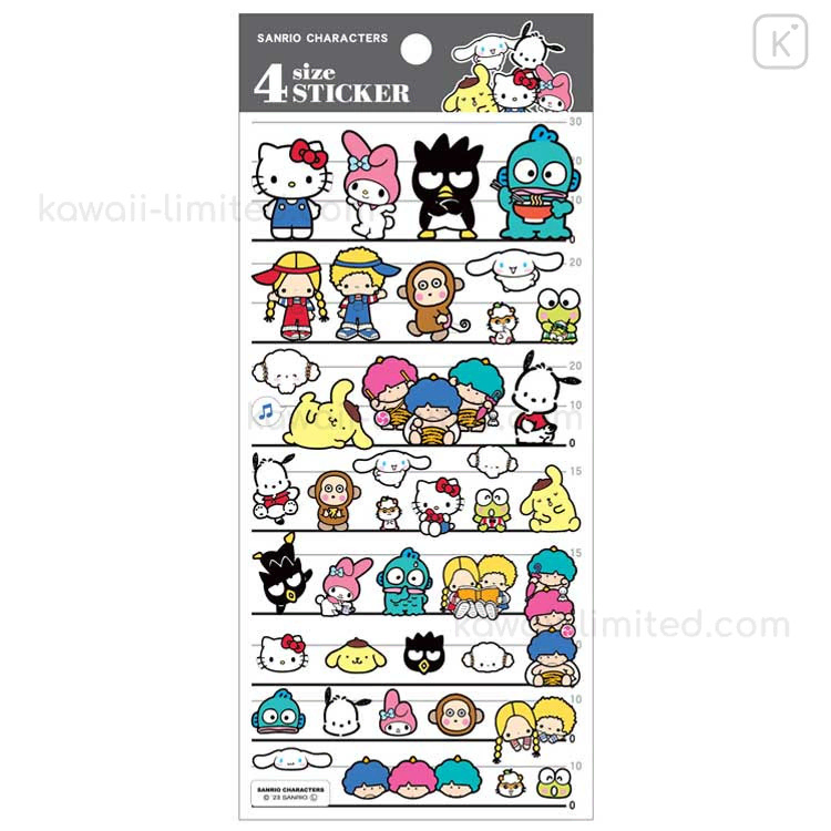 Sanrio 4-size sticker