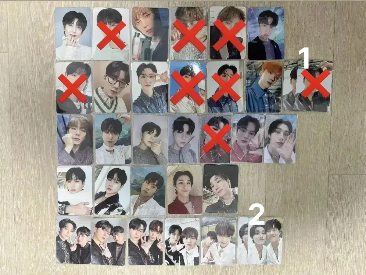 Monsta x photocard WTS