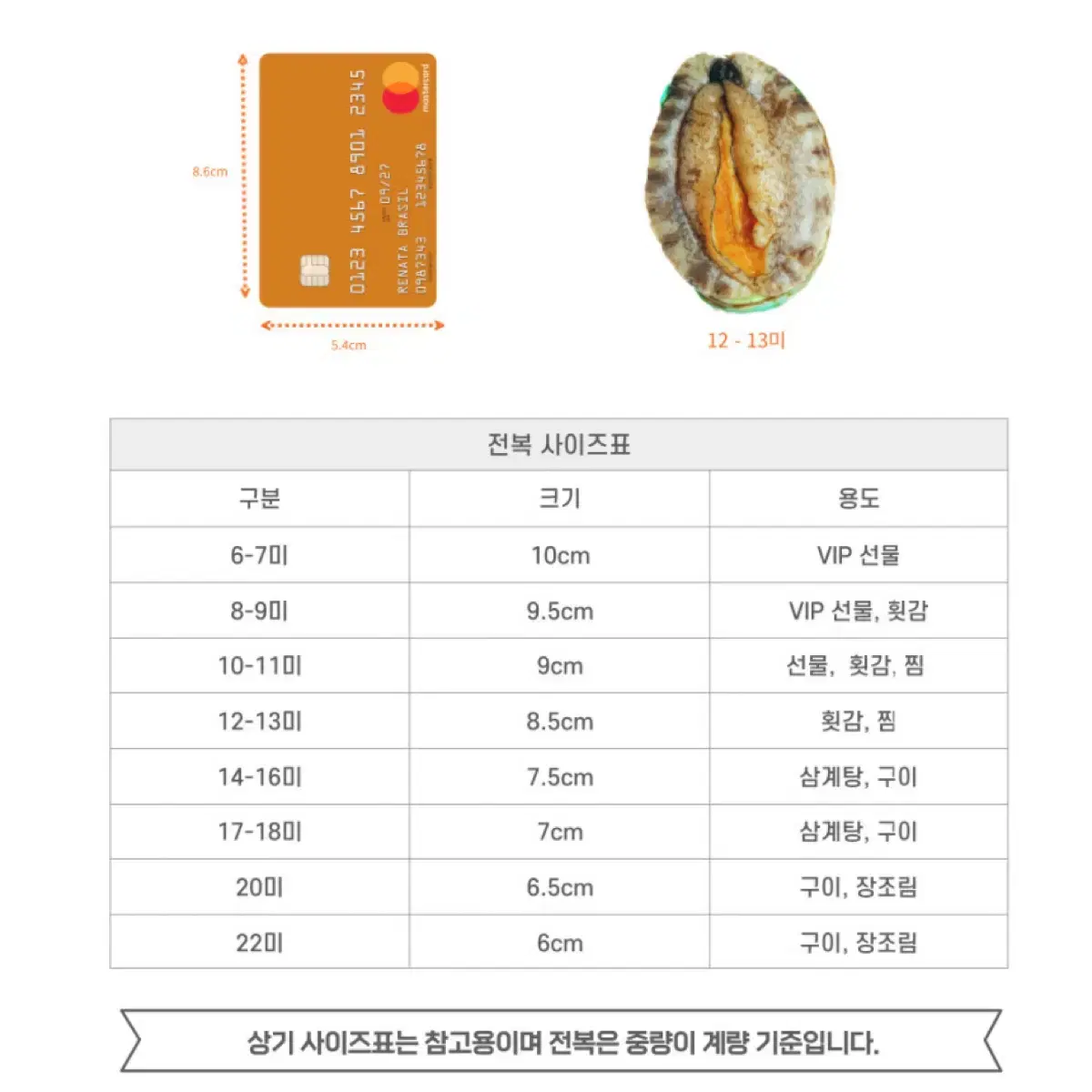 진도 활전복 1kg (산지직송) 무료배송