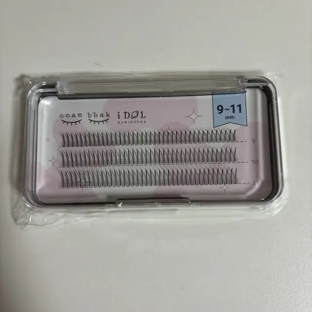 깜빡 속눈썹 10mm 11mm 띠크 1기둥 대량 아이돌 속눈썹 A형