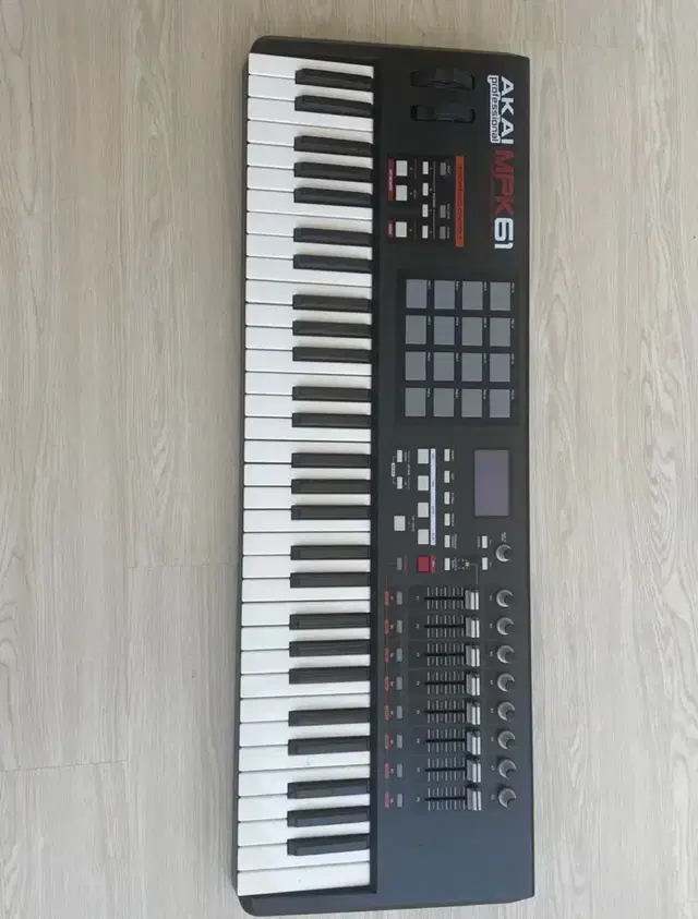 Akai mpk61 프로페셔널 미디 마스터 키보드 피아노