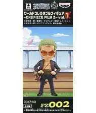 ONEPIECE Figures World Collectible Wall Call Film Z Zoro