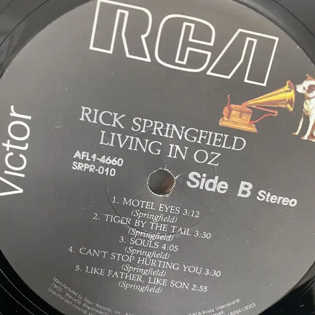 RICK SPRINGFIELD  LP / AA760