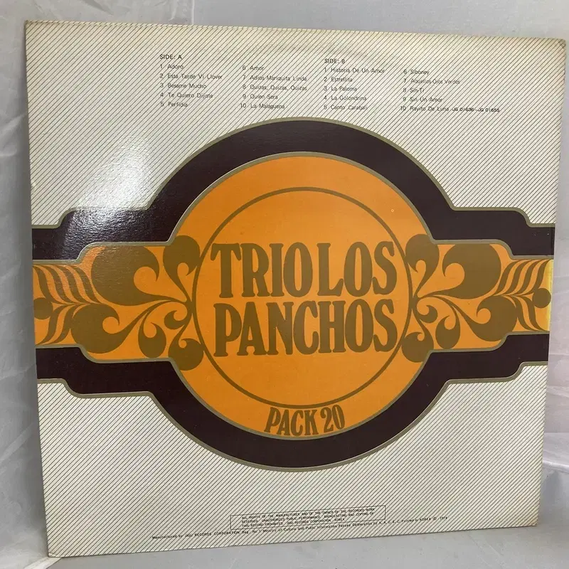 TRIO LOS PANCHOS LP / AA3449