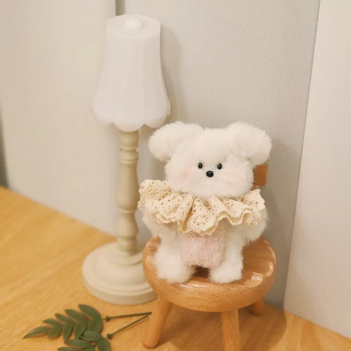 흰둥이 모루인형