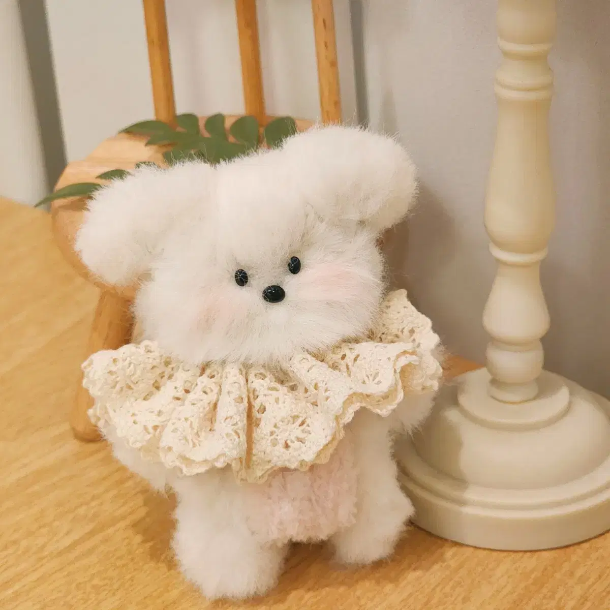 흰둥이 모루인형