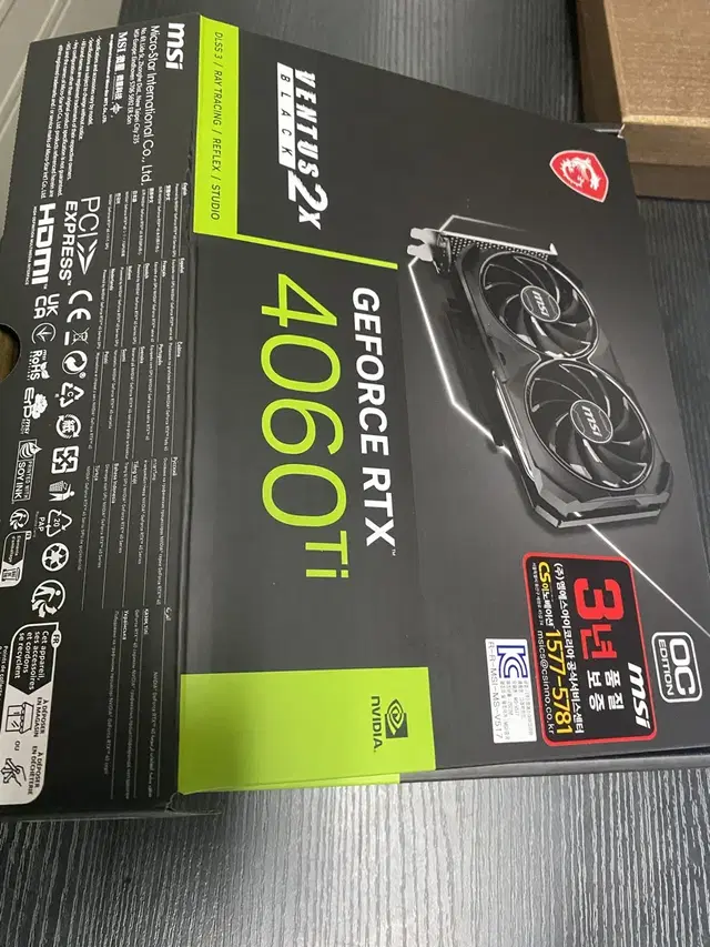 MSI 4060TI 16gb