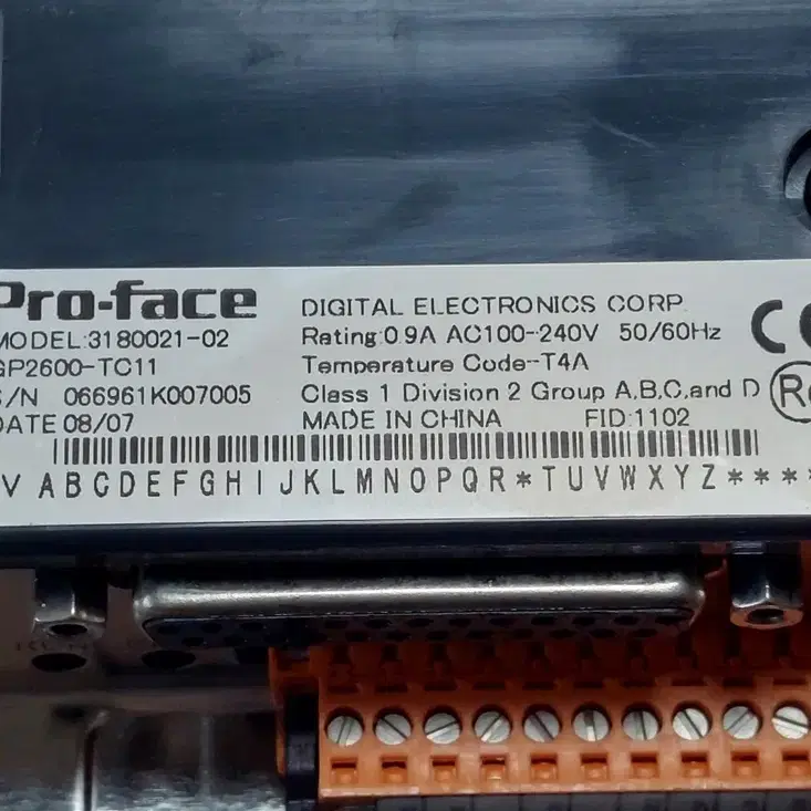 Proface GP2600-TC11 ,  3180021-02 프로페이스