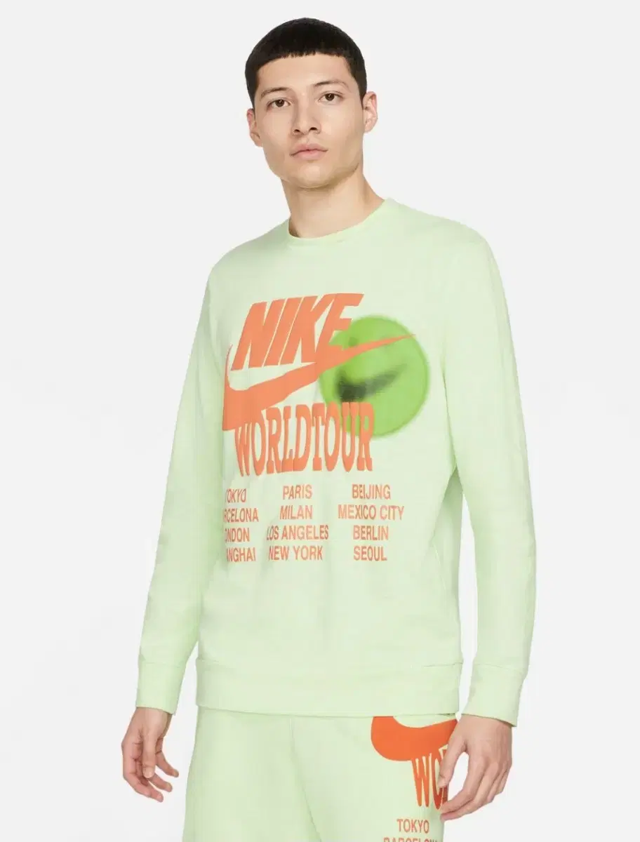 Nike worldtour Man to Man Genuine (New) Size L Unisex