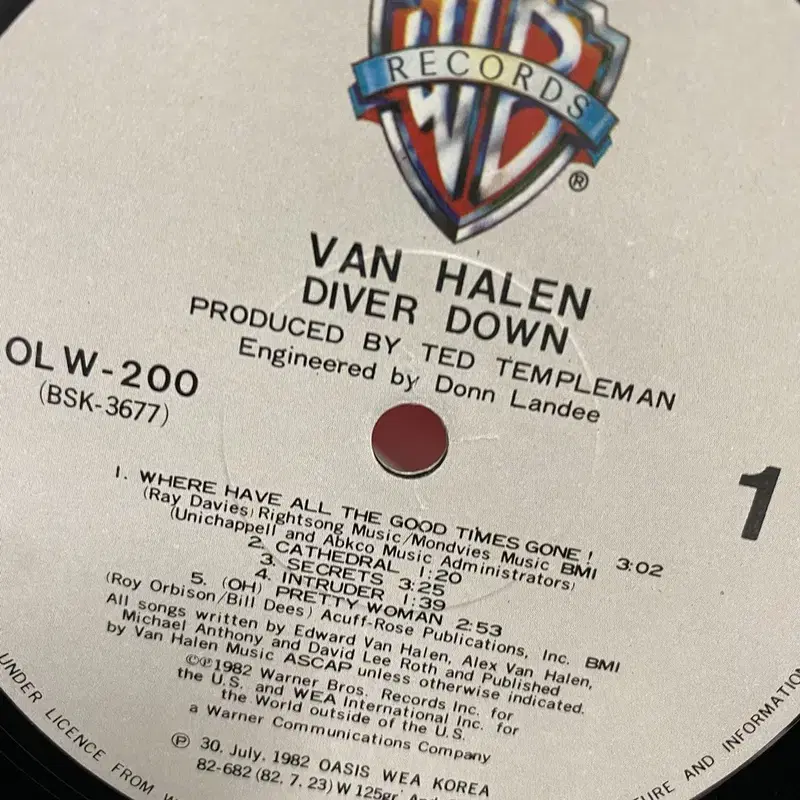 VAN HALEN LP / AA3673