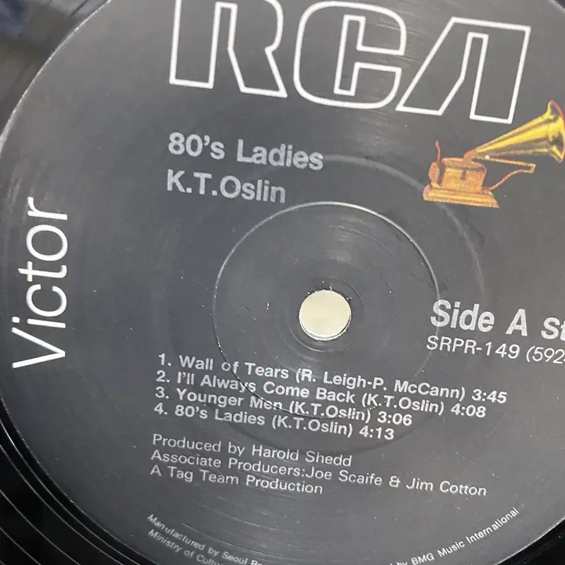 K T OSLIN  LP / AA3692