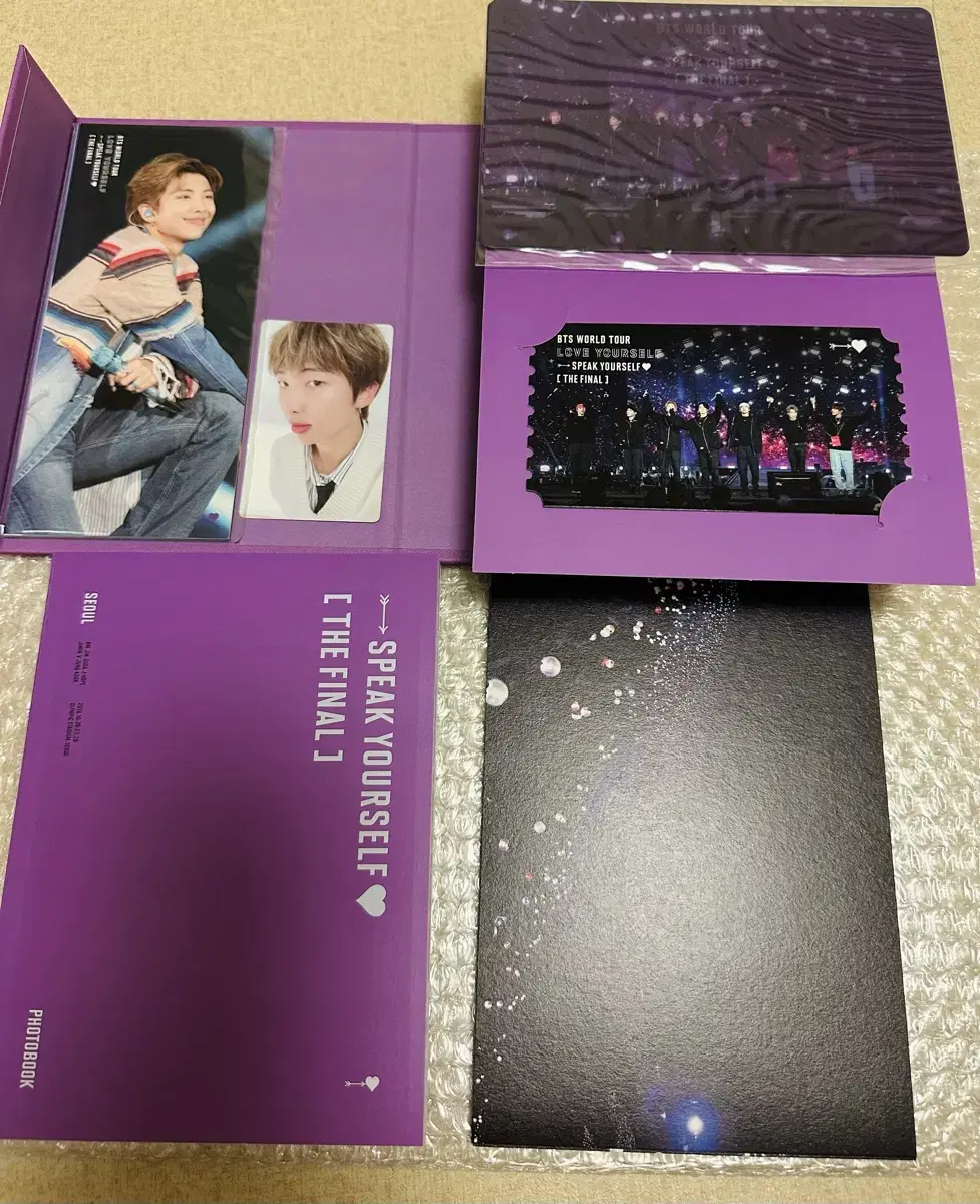 bangtan puttudan dvd hoseok hobi rubsell final nam jun (without deco)