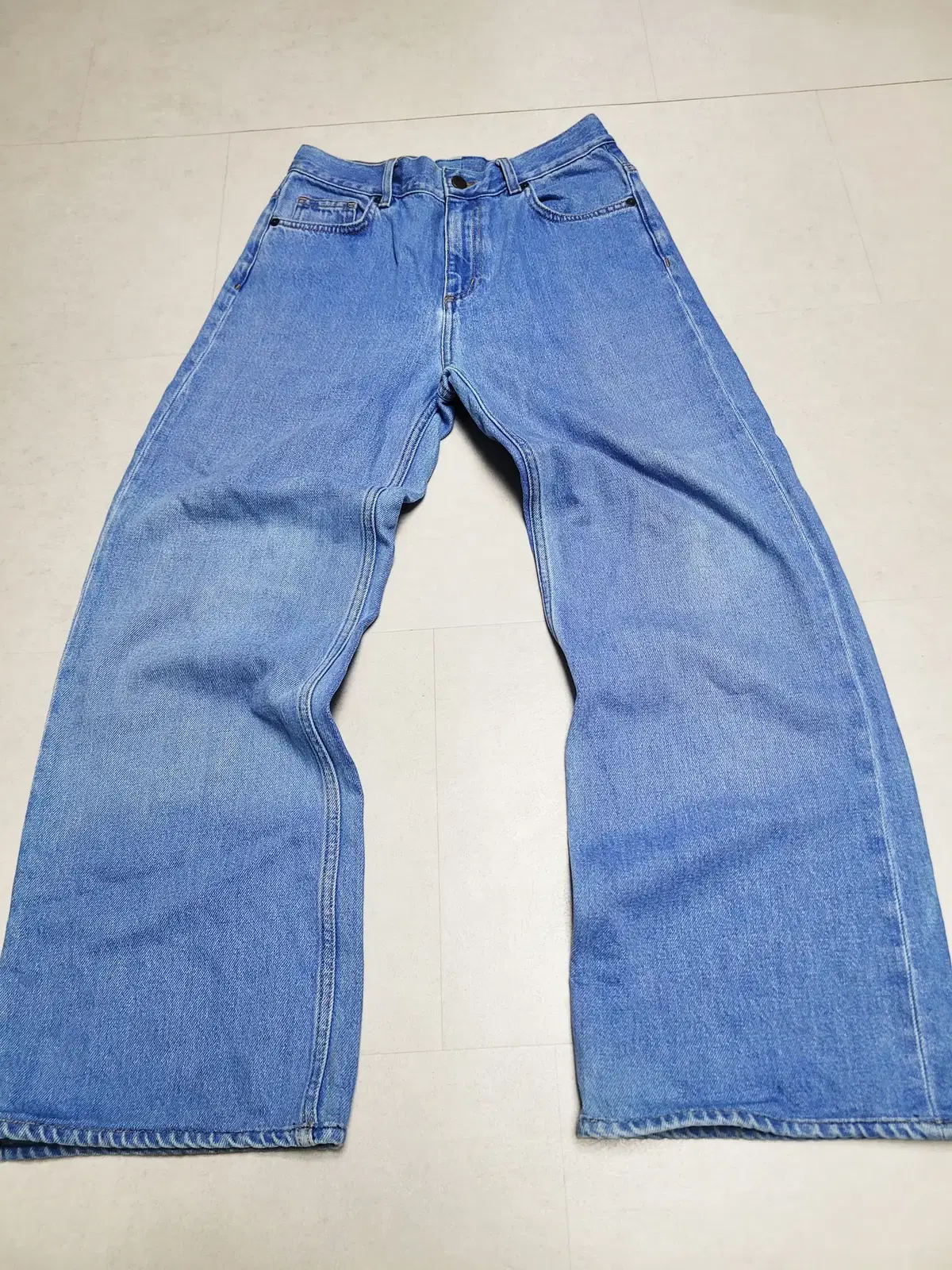 COS COS Hedgeyeon Blue Wide Fit Denim Pants 44 Pole1030