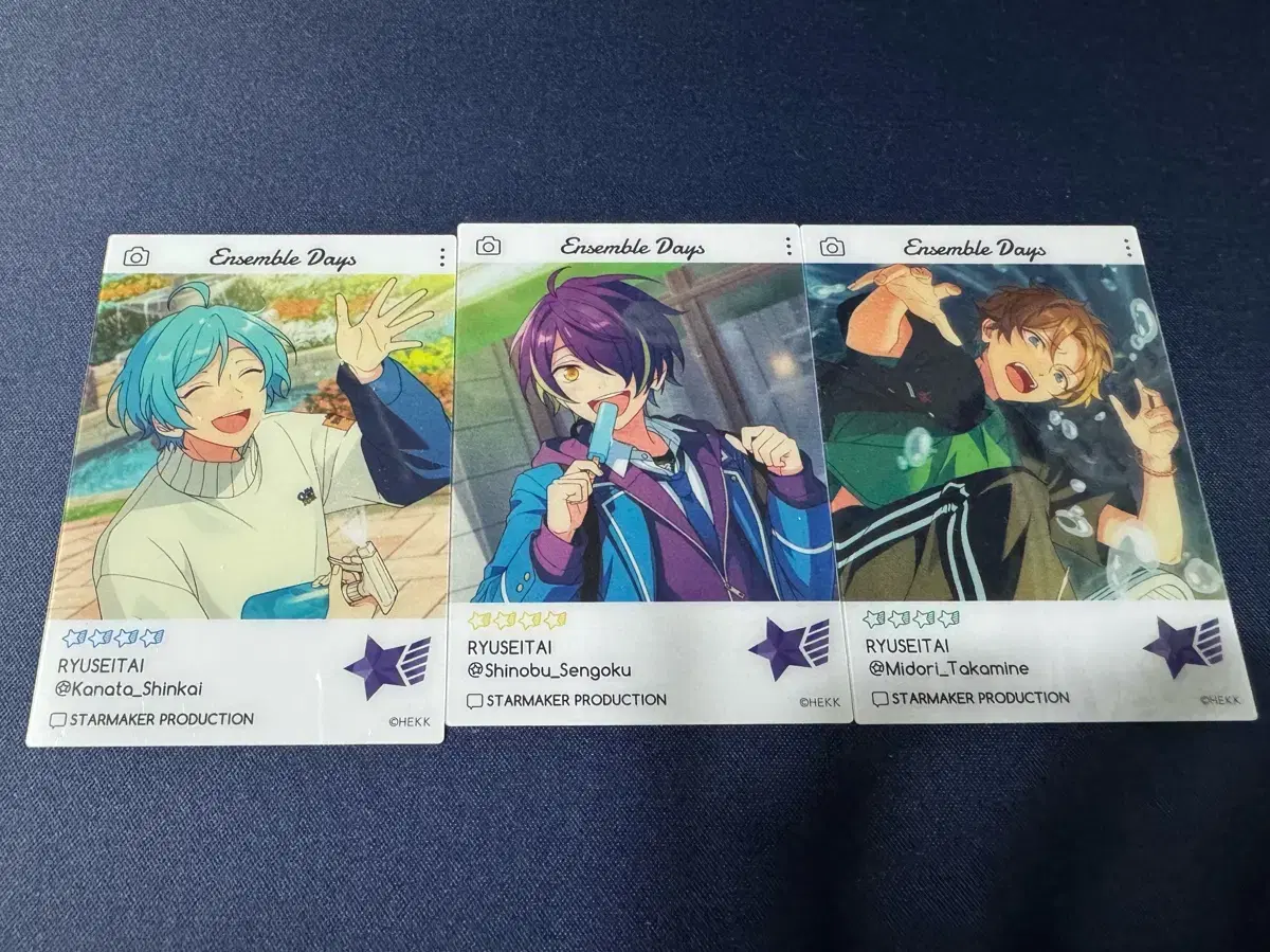 Angsta Ensemble Stars Meteor Belt Kanata Shinobu Midori Bulk