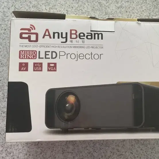 빔 프로젝트 AnyBeam WLP120 LED 프로젝터