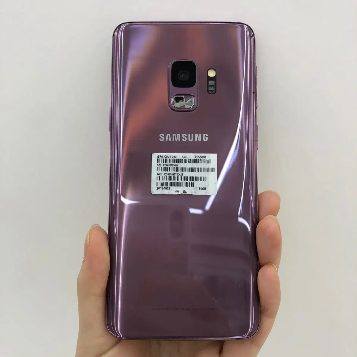 AppearanceClean Galaxy S9 (G960) Purple 64GB sell 28071