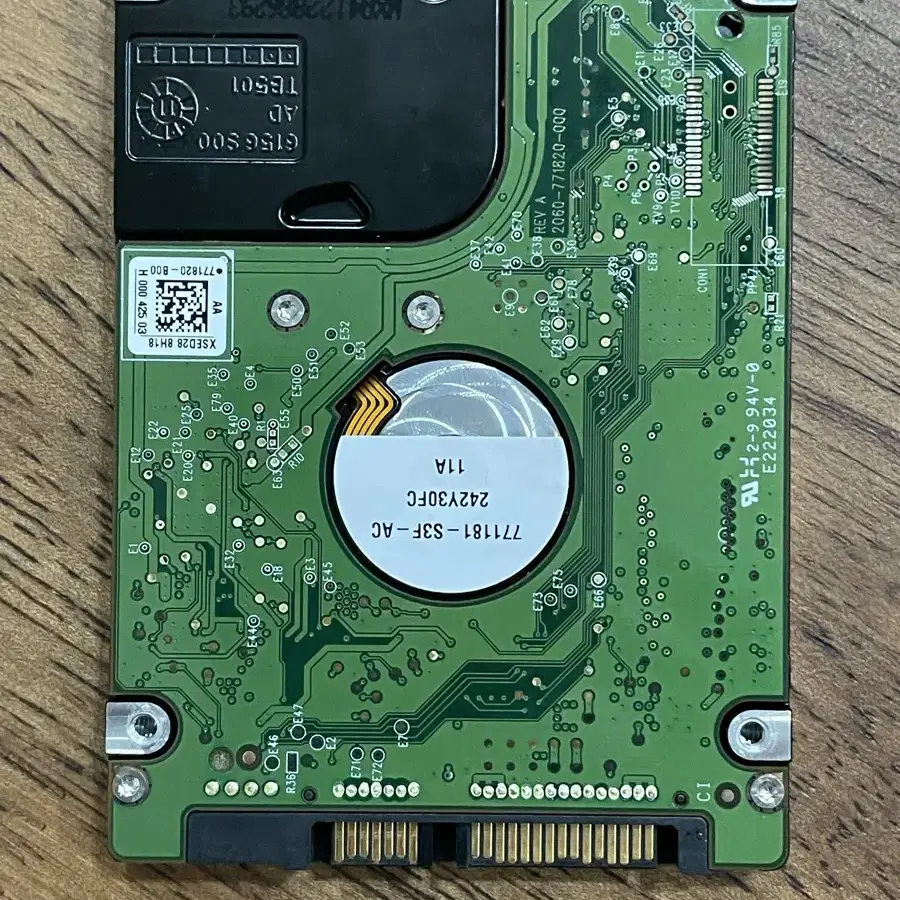 노트북용 Western Digital SATA 320GB HDD